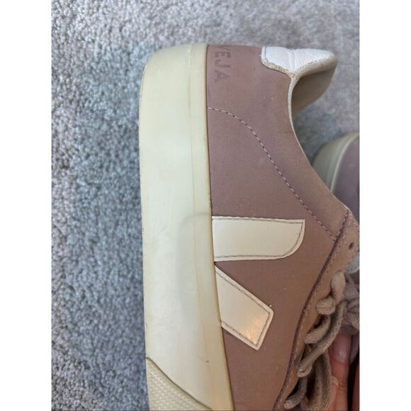 Veja Campo Chromefree Leather Babe / White, Sz 5, $168 - Picture 7 of 10